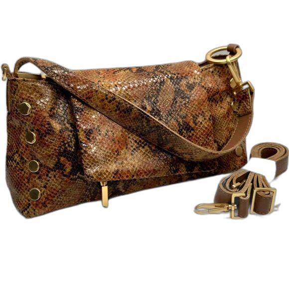 HAMMITT VIP Satchel • Centerpiece Snake • EUC • Shoulder or Crossbody - Picture 3 of 16